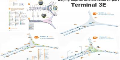 Peking terminál 3 térkép