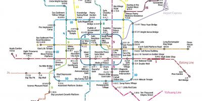 Térkép baidu térkép Peking