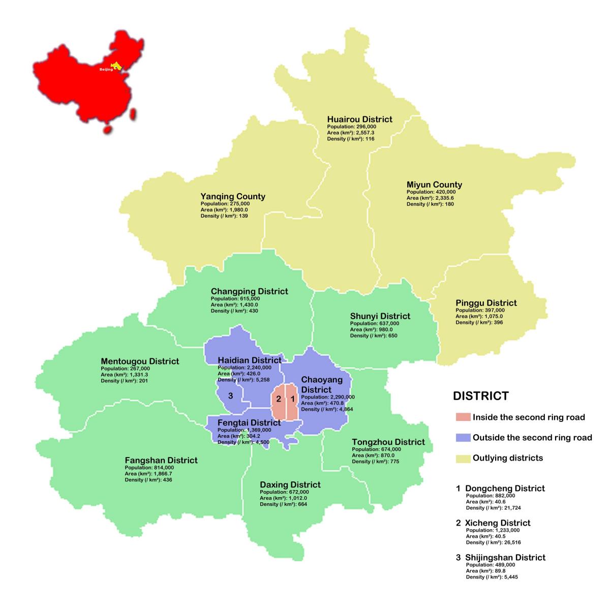 Peking környéken térkép