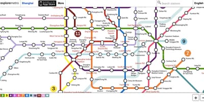 Fedezze fel a Pekingi metró térkép