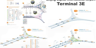 Peking terminál 3 térkép