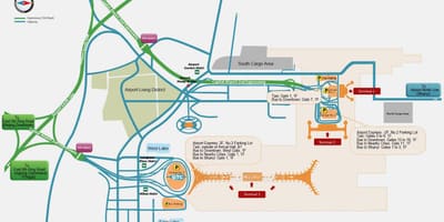 A pekingi repülőtér terminál térkép