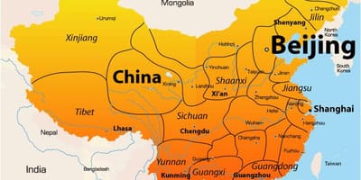 Pekingi térképen