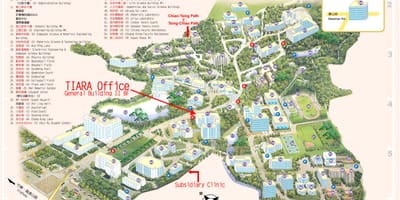 Tsinghua egyetem térkép